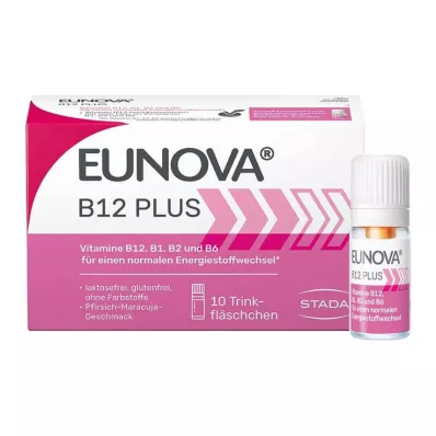 Eunova B12 Plus πόσιμο διάλυμα, 10X8 ml