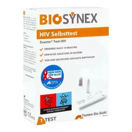 EXACTO HIV Αυτοέλεγχος, 1 τεμάχιο