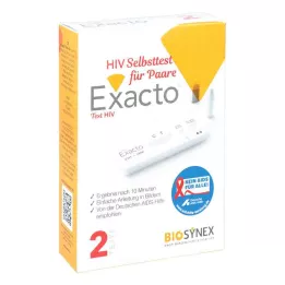 EXACTO HIV Αυτοέλεγχος για ζευγάρια, 1 τεμάχιο