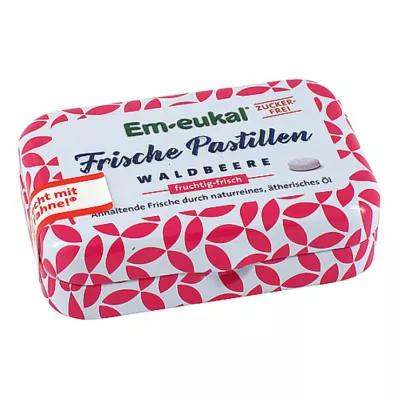 EM-EUKAL Φρέσκες παστίλιες άγριων μούρων χωρίς ζάχαρη, 20 g