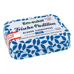 EM-EUKAL Φρέσκες παστίλιες γαλάζιου ευκαλύπτου χωρίς, 20 g