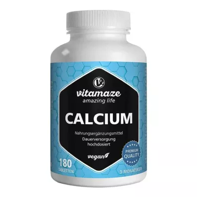 CALCIUM 400 mg vegan δισκία, 180 τεμάχια