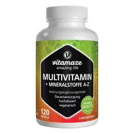 MULTIVITAMIN KAPSELN υψηλή δόση, 120 τεμάχια