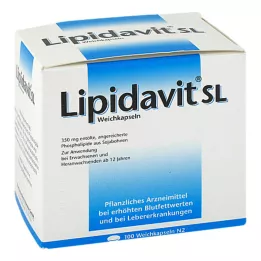 LIPIDAVIT SL Μαλακές κάψουλες, 100 τεμάχια
