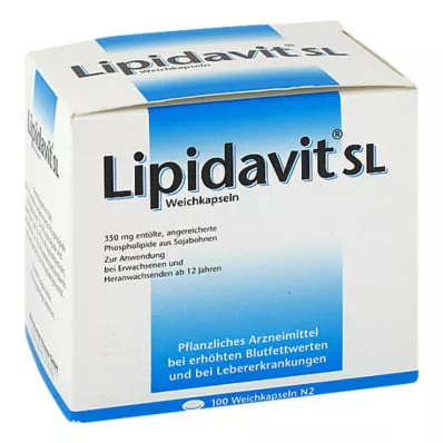 Lipidavit SL μαλακές κάψουλες, 100 τεμ