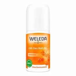 WELEDA Sea buckthorn 24h αποσμητικό roll-on, 50 ml