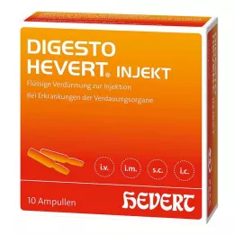 DIGESTO Αμπούλες Hevert inject, 10X2 ml