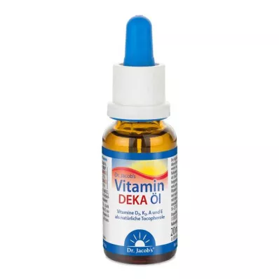 VITAMIN DEKA Σταγόνες ελαίου Dr Jacobs, 20 ml