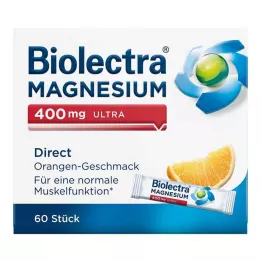 BIOLECTRA Μαγνήσιο 400 mg ultra Direct Orange, 60 κάψουλες