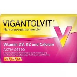 VIGANTOLVIT Vitamin D3 K2 Calcium Film-coated Tablets, 30 κάψουλες
