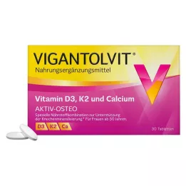 VIGANTOLVIT Vitamin D3 K2 Calcium Film-coated Tablets, 30 κάψουλες