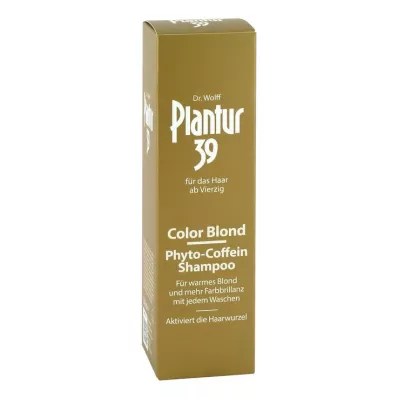 PLANTUR 39 Colour Blond Σαμπουάν με φυτοκαφεΐνη, 250 ml