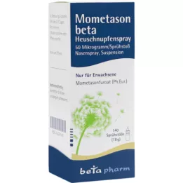 MOMETASON beta Hay Fever Spray 50μg/Sp.140 Sp.St, 18 g