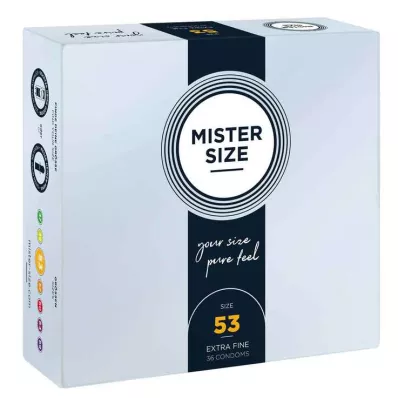 MISTER SIZE 53 προφυλακτικά, 36 τεμ