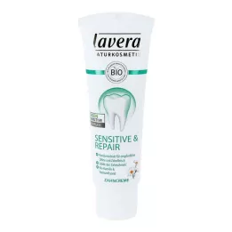 LAVERA Ευαίσθητη οδοντόκρεμα &amp; Επισκευή με φθόριο, 75 ml