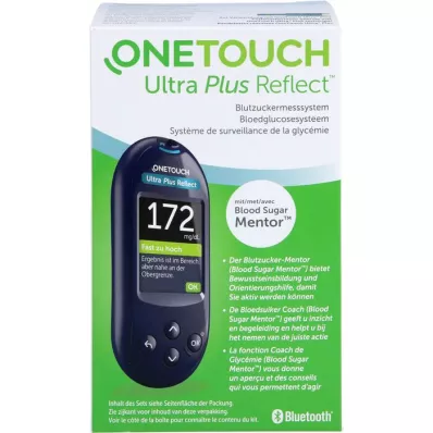 ONE TOUCH Μετρητής γλυκόζης αίματος Ultra Plus Reflect mg/dl, 1 τεμάχιο