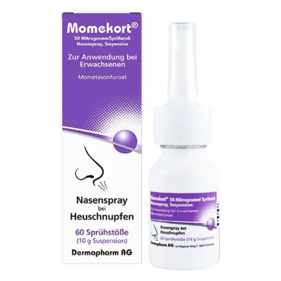 Momekort 50 µg / σπρέι.Εναιώρημα ρινικού σπρέι, 10 γρ