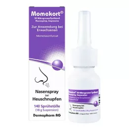 MOMEKORT 50 μg/spray εναιώρημα ρινικού σπρέι 140 ενήλικες, 18 g