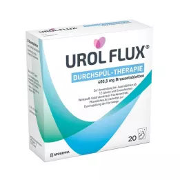 UROL FLUX Θεραπεία άρδευσης 400,5 mg αναβράζοντα δισκία, 20 τεμάχια