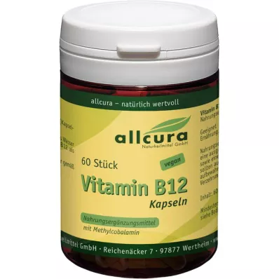 VITAMIN ΚΑΨΟΥΛΕΣ Β12, 60 κάψουλες