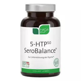 NICAPUR 5-HTP 50 κάψουλες SeroBalance, 30 τεμάχια