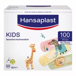 HANSAPLAST Kids Plaster Strips Univeral, 100 τεμάχια