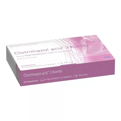 CLOTRIMAZOL πακέτο συνδυασμού acis 3, 1 τεμάχιο