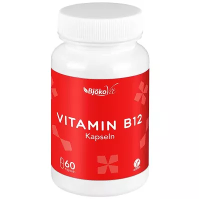 VITAMIN B12 VEGAN Κάψουλες 1000 μg μεθυλοκοβαλαμίνης, 60 κάψουλες