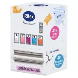 RITEX Διανομέας προφυλακτικών μεγάλη συσκευασία, 40 τεμάχια