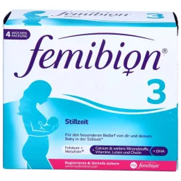 FEMIBION 3 Συνδυασμένο πακέτο θηλασμού, 2X28 τεμάχια