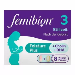 FEMIBION 3 Συνδυασμένη συσκευασία θηλασμού, 2X56 τεμάχια