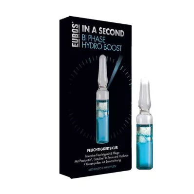 Eubos in A Second Moisturizing Treatment Bi-Phase Hydro Boost, 7X2 ml