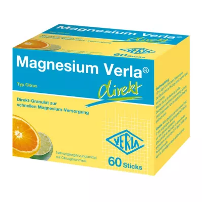 Magnesium Verla direct granules Citrus, 60 τεμάχια