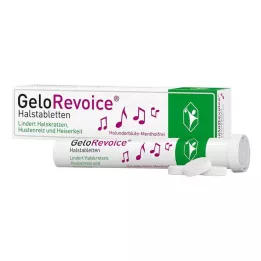 GELOREVOICE Ταμπλέτες για το λαιμό χωρίς μεμενθόλη, 20 τεμάχια
