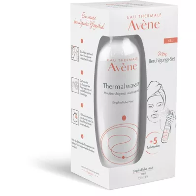 AVENE Σπρέι ιαματικού νερού 150ml+5 σετ σεντόνια μάσκας, 1p