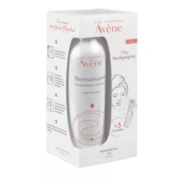 AVENE Σπρέι ιαματικού νερού 150ml+5 σετ σεντόνια μάσκας, 1p