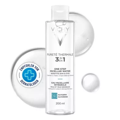 Vichy Purete Thermale Mineral Micellar Fluid ευαίσθητο, 200 ml