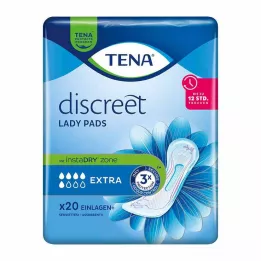 TENA LADY Διακριτικά μαξιλαράκια extra, 20 τεμάχια