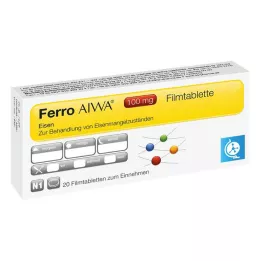 FERRO AIWA 100 mg επικαλυμμένα με λεπτό υμένιο δισκία, 20 τεμάχια