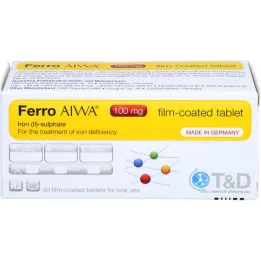 FERRO AIWA 100 mg επικαλυμμένα με λεπτό υμένιο δισκία, 50 τεμάχια