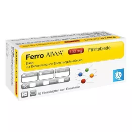 FERRO AIWA 100 mg επικαλυμμένα με λεπτό υμένιο δισκία, 50 τεμάχια