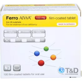 FERRO AIWA 100 mg επικαλυμμένα με λεπτό υμένιο δισκία, 100 τεμάχια