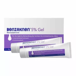 BENZAKNEN Πηκτή 5%, 2X40 g