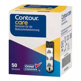 CONTOUR Αισθητήρες φροντίδας, 50 τεμάχια