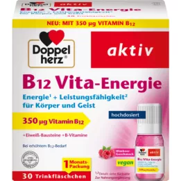 DOPPELHERZ Αμπούλες πόσης B12 Vita-Energie, 30 τεμάχια