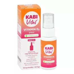 KABIVITAL 2.000 I.U. D3 σπρέι με γεύση μήλου, 25 ml