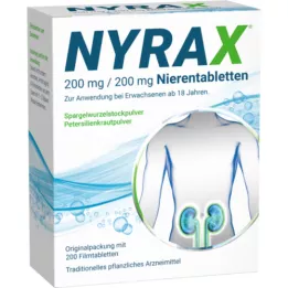 NYRAX 200 mg/200 mg δισκία νεφρού, 200 τεμάχια