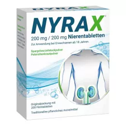 NYRAX 200 mg/200 mg δισκία νεφρού, 200 τεμάχια