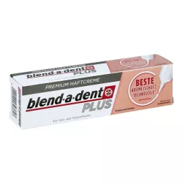Συγκολλητική κρέμα Blend A Dent Plus. Καλύτερη τεχνολογία προστασίας από ψίχουλα (40 g)
