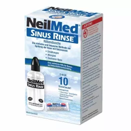 NEILMED Sinus Rinse Nas.du.+Nas.Sp.Salt 10 DosBtl, 1 P